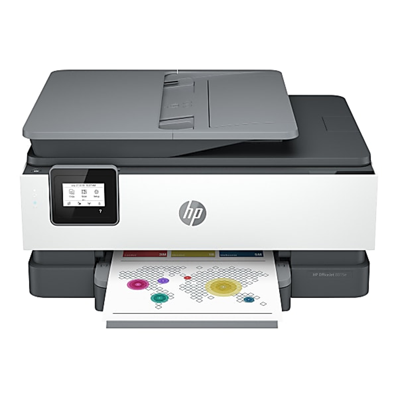HP OfficeJet 8015e Wireless All-in-One Printer with 6 Months of Free Instant Ink with HP+ (228F5A)